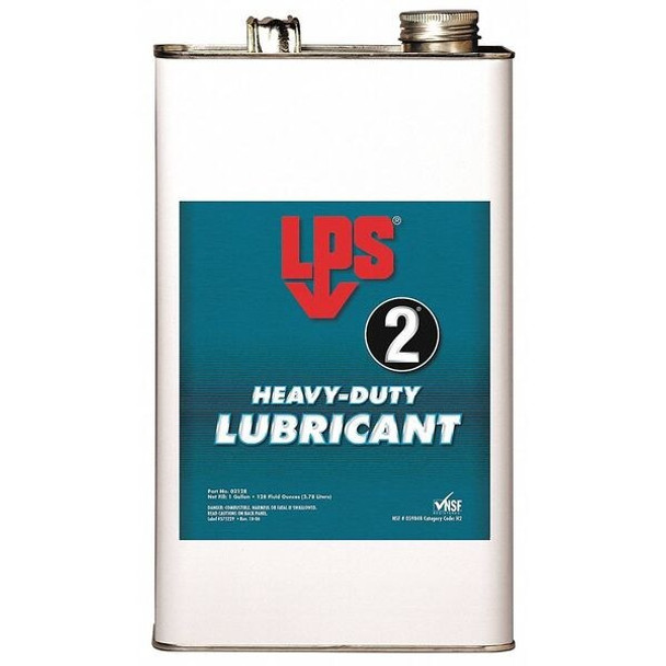 Lps Multipurpose Lubricant, 1 gal., Can, Mineral Oil, Brown 02128
