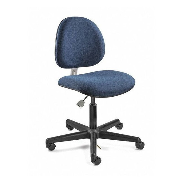 Bevco Task Chairs, 17 in to 22 in Height, Navy Blue V800SHC