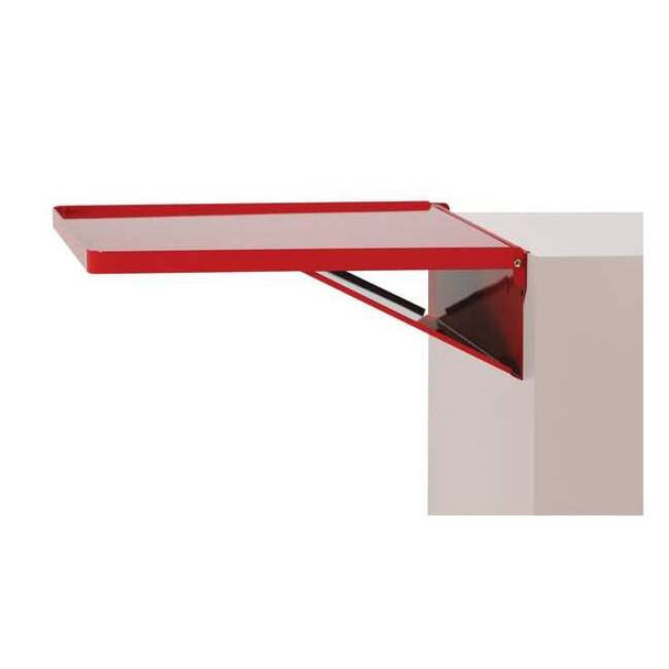 Kennedy Red,Side Shelf,Steel,20 1/8 in W DS1R