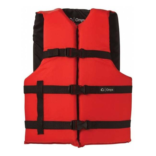 Onyx LifeJacket,Adult,Oversize,15.5lb,Foam,RD 103000-100-005-12