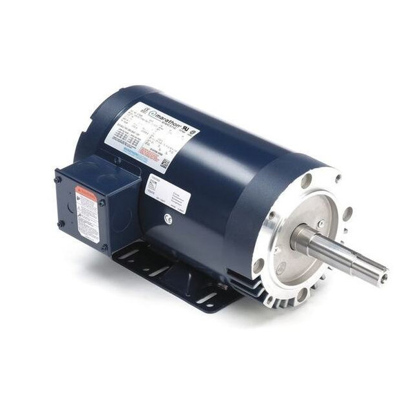 Leeson Close-Coupled Pump Motor,3-Phase,3 HP 145TTDR6013