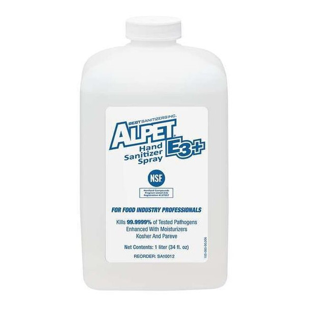 Best Sanitizers Hand Sanitizer,1L,PK6 SA10012