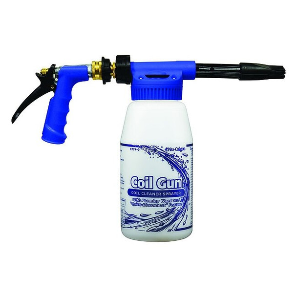 Nu-Calgon Coil Gun, Water Hose, 90 psi, 5/8 in GHT 4774-0