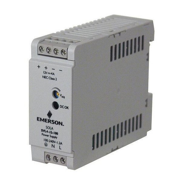 Solahd Din Rail Power Supply,4 A,48 W SVL412100