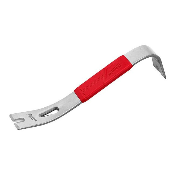 Milwaukee Tool Pry Bar,Claw,2 3/4"x12",Flat 48-22-9034
