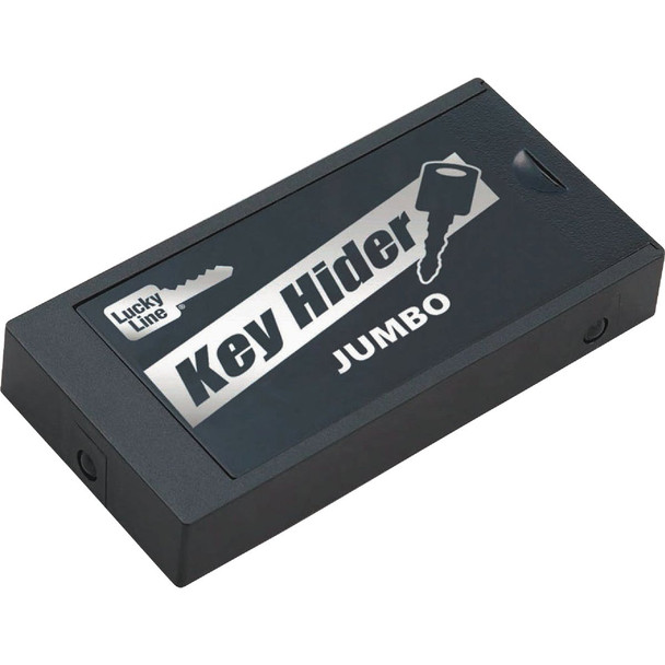 Lucky Line Black Jumbo Magnetic Key Hider 91501