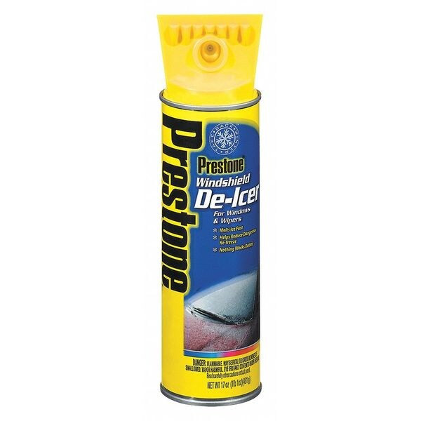 Prestone 17 oz Windshield De-Icer Aerosol can AS244