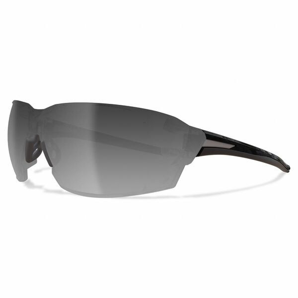Nevosa, Safety Glasses, Anti-Scratch, Silver Lens, Black Frame, Full-Frame