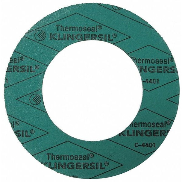 Manufacturer Varies Flange Gasket,3 in.,1/8 in.,Green 4401RG-0150-125-0300