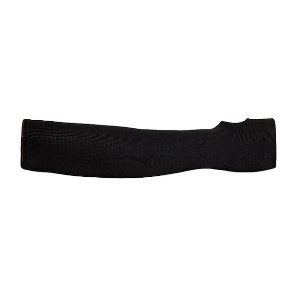 Superior Glove Cut Resistance Sleeve,Black,18" L,PR PKPW18TH-L