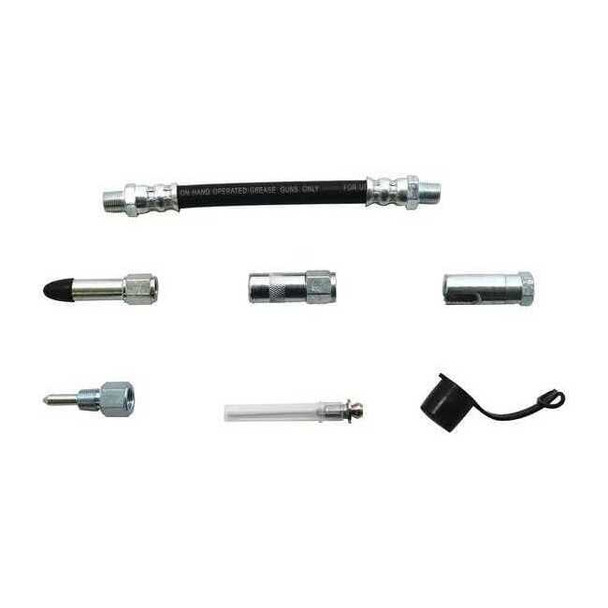 Lubrimatic Grease Gun Fitting Kit,Steel,12000 psi 05-060
