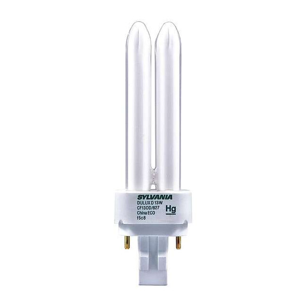 Ledvance/ Sylvania CFL,13 W,T4,4-Pin (G24q-1) CF13DD/E/827/ECO