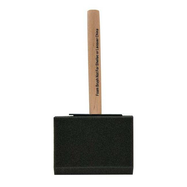 Wooster 4" Flat Sash Firm, Foam Bristle, Paint Brush, Wood Handle 3102-4