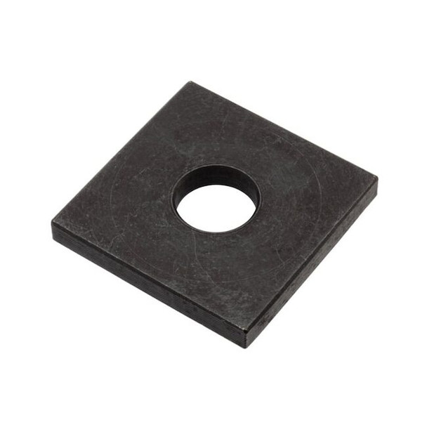 Square Washer, Fits Bolt Size 5/8 in ,Steel Black Oxide Finish