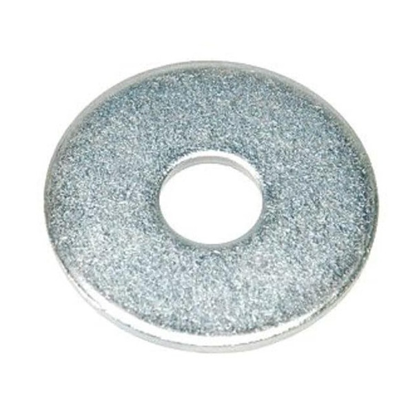 Fender Washer, For Screw Size #8 ,Steel Zinc Plated Finish, 100 PK
