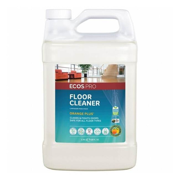 Ecos Pro Floor Cleaner, Orange, Liquid, PK4 PL9295/04
