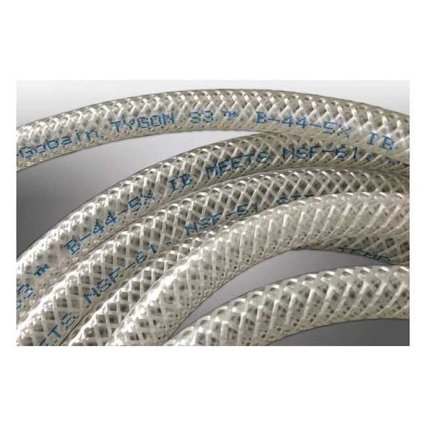 Tygon PVC Tubing,Tygon,3/4 in I.D.,1 in O.D. AMH00053