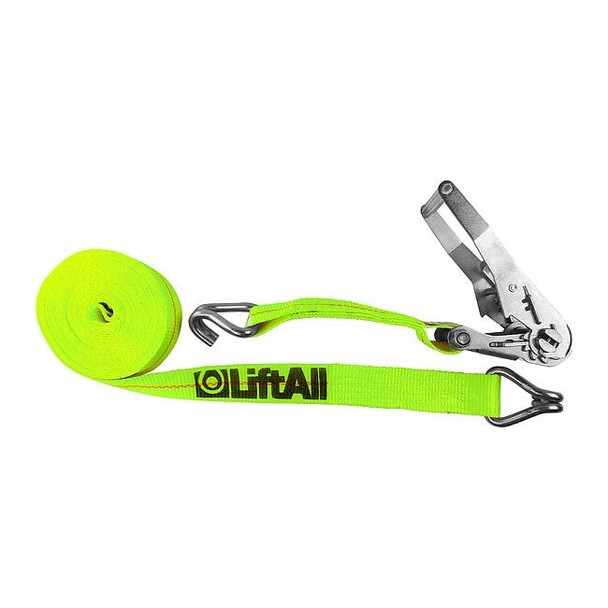 Lift-All Cargo Strap,Ratchet,40 ft x 2 In,3330 lb TE26422X40