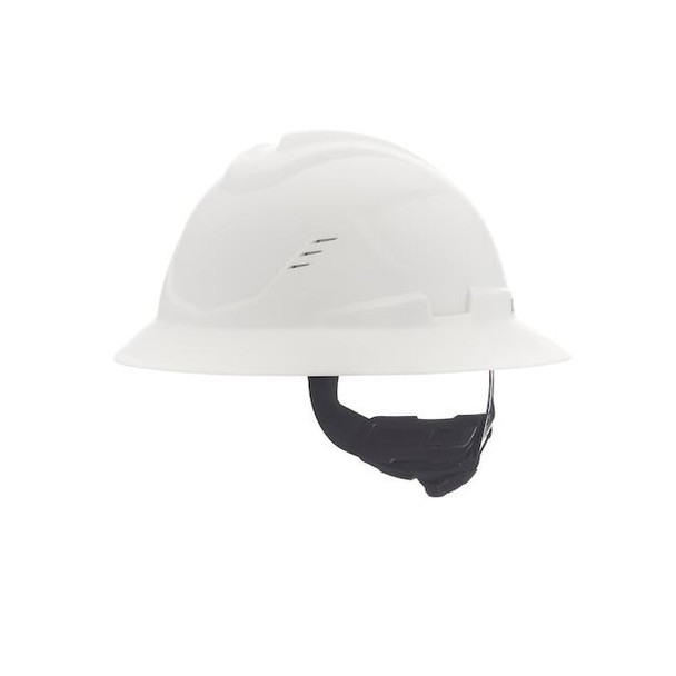 V-Gard C1 Full Brim, Vented, Fas-Trac III, Type 1, Class C, White