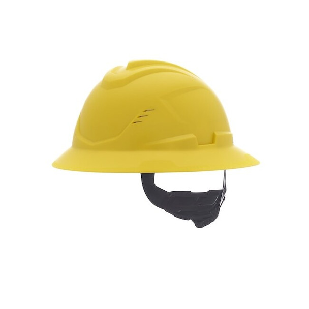 V-Gard C1 Full Brim, Vented, Fas-Trac III, Type 1, Class C, Yellow