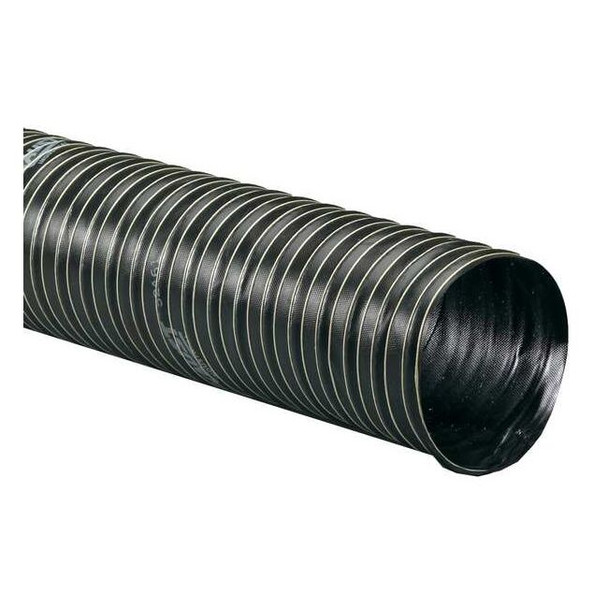 Flexaust Co Ducting Hose,12 ft L,Black 2900300012