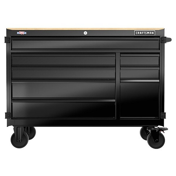 Craftsman Workstation,Black, 39 1/2 in H,52 in W CMST98274BK