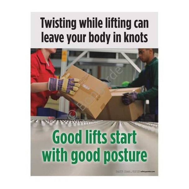 Safetyposter.Com Safety Poster, 22 in H x, 17 in W, Paper P4782