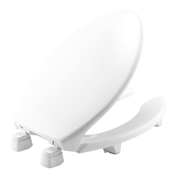 Bemis Toilet Seat With Cover, Lift-Off, Elongated, White 2L2150T 000