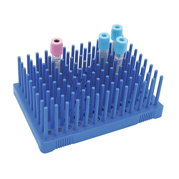Heathrow Scientific Test Tube Rack,96 Compartments,PK2 HS24312B