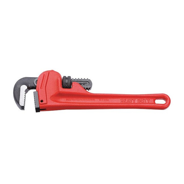 Rothenberger 8 in L 32 mm Cap. Steel Pipe Wrench 70150