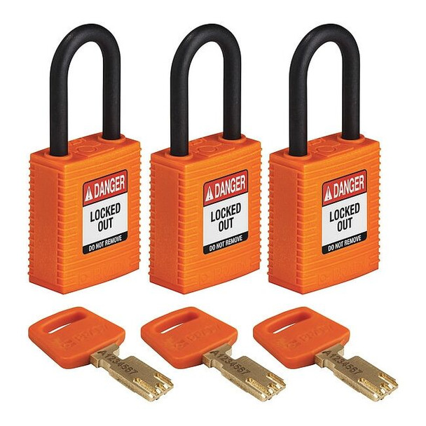 Brady NYL-ORG-38PL-KA3PK