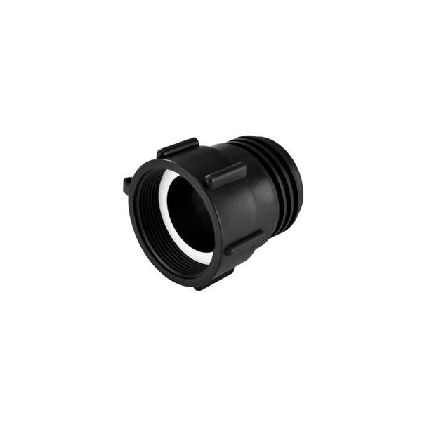 Global Industrial Polypropylene 2"" Female NPT Pipe Thread x S60x6 Male Buttress