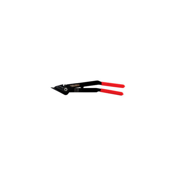 Global Industrial Cutter For 3/8"" - 1-1/4""W Steel Strapping Black/Red