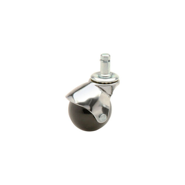 Global Industrial Ball Series Chair Casters with Plastic Wheels Stem Type E - (P