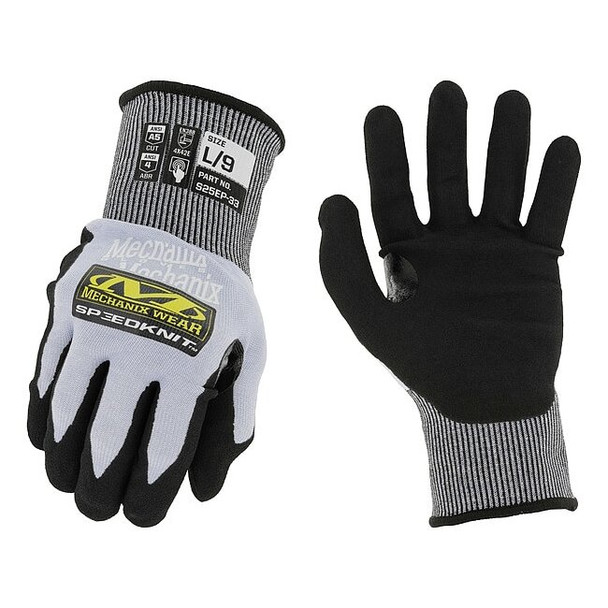 SpeedKnit(TM) S25EP33, Cut Level A5 ,Neoprene, Nitrile ,Sandy ,2XL 1 PR
