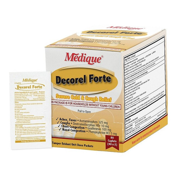 Medique Cough/Cold Reliever,80ct 43580