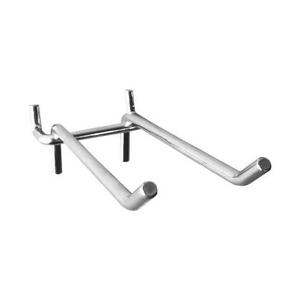Manufacturer Varies Double Straight Hook,5",PK10 787CX9