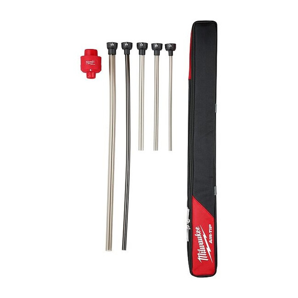 AIR-TIP Long Reach Flexible Micro Hose Attachment Set for Wet/Dry Vacuums