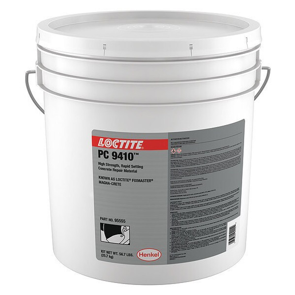 Two-Part Concrete Repair Compound, PC 9410, Epoxy, 5 gal, Pail, Gray