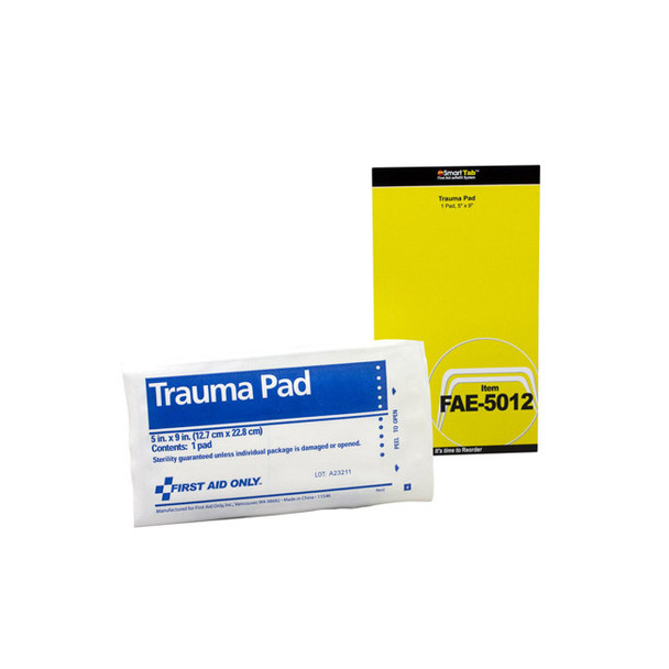 Trauma Pad, 5" x 9", 1/Each