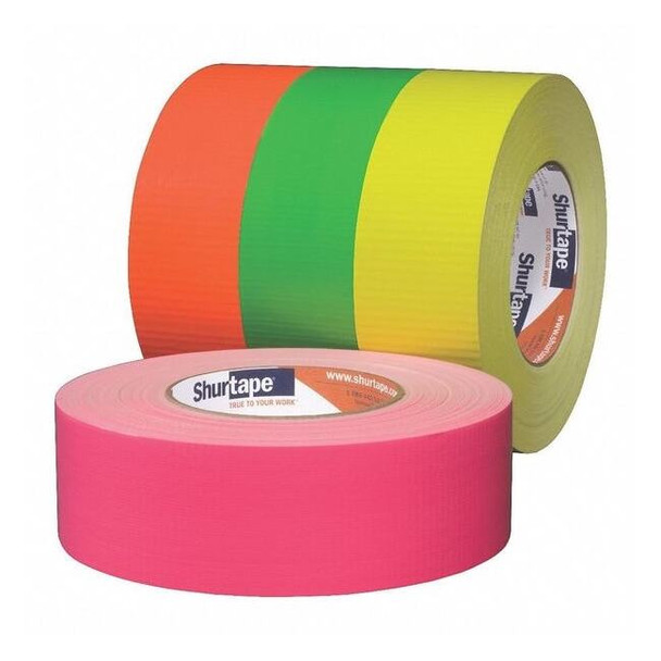 Shurtape DuctTape,Yellow,60-1/8ydL,1-7/8inW 105500