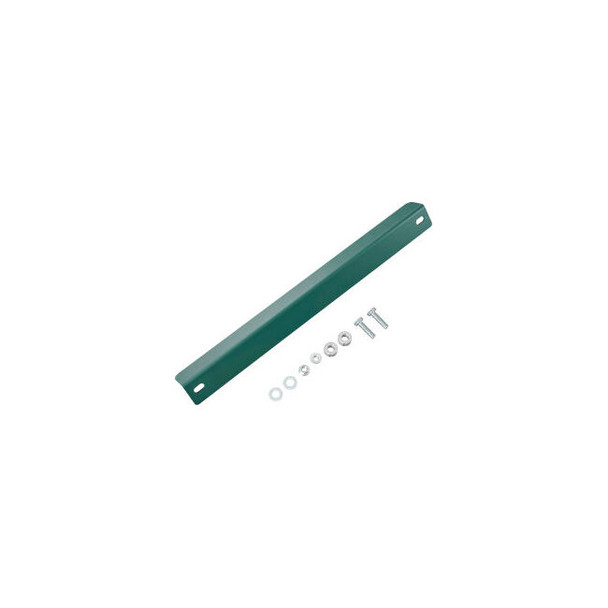 Global Industrial 18"" Angle End Stop & Hardware for Roller Conveyors 12 Gauge S
