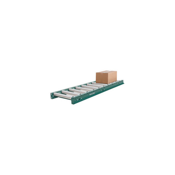 Global Industrial 18""W Heavy Duty Gravity Roller Conveyor 5'L 6"" Roller Center