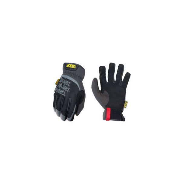 Mechanix Wear FastFit Work Gloves Synthetic Leather w/TrekDry Cooling Black 2XL