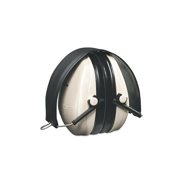 PELTOR™ Optime™ 95 Earmuff, 21 dB NRR, White/Black, Over the head