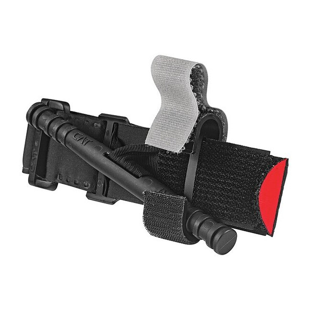 Tourniquet, Nylon, 2 13/32 in L, 1 1/2 in W, Black