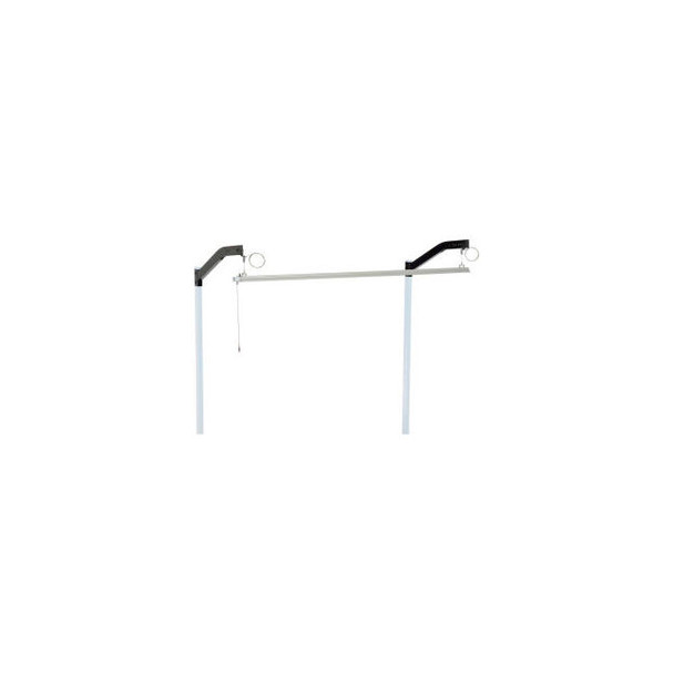 Global Industrial Aluminum LED Light Kit For Workbenches 72""W