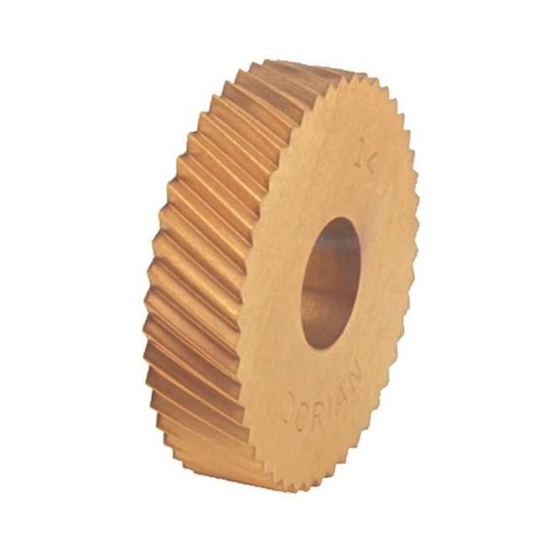 Dorian Knurl Wheel,M Series,RH DIAG,1 In,25 TPI MDR-25-HSB-CP