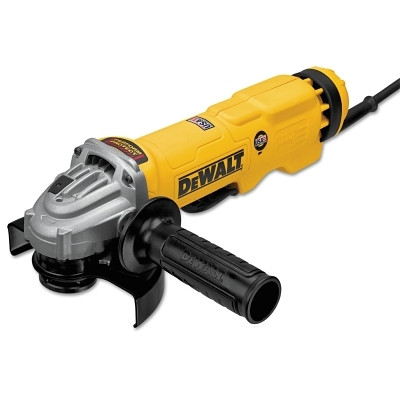 High Performance Angle Grinder with E-Clutch®, 4.5 to 5 in dia, 9,000 RPM, Paddle, No Lock On