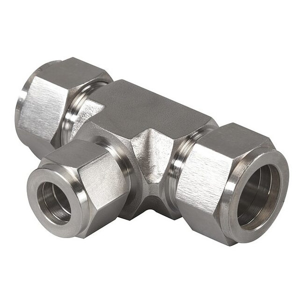 Brennan Industries Tee, SS, Comp 3/4", Comp 3/4", Comp 3/4" N2603-12-12-12-SS